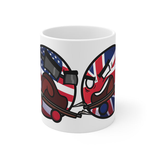 US vs UK Mug